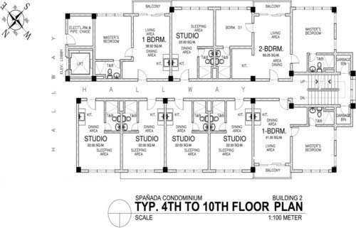 4-10th-flr. bldg. B 4-10th-flr. bldg. B
